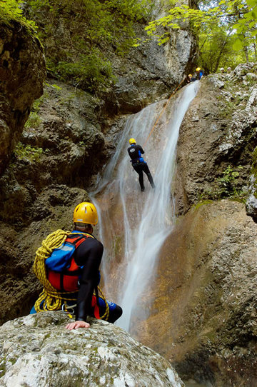 Canyoneering Slovenia - Bohinj - Grmečica Canyoneering Slovenia - Bohinj - Grmečica