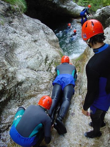 Slovenia adrenaline activities - Canyoning Canyoning in Bovec - Slovenia