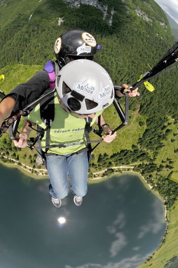 Slovenia Tandem Paragliding Tandem paragliding Vogel Bohinj