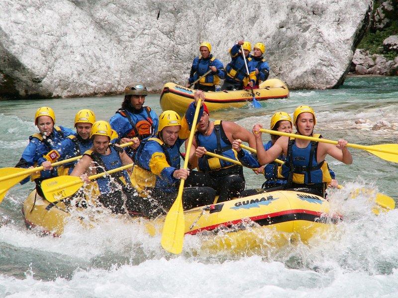 Rafting Soča
