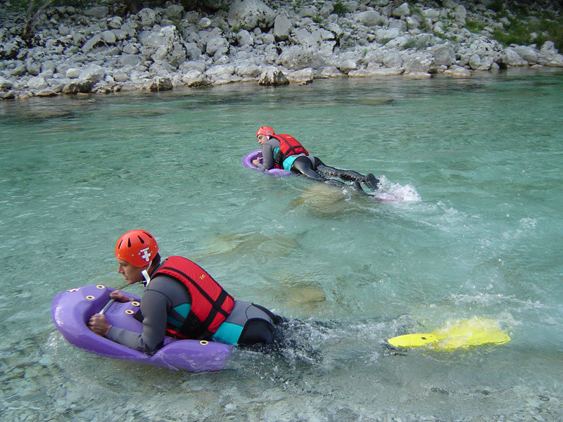 Standardni hydrospeed na Soči