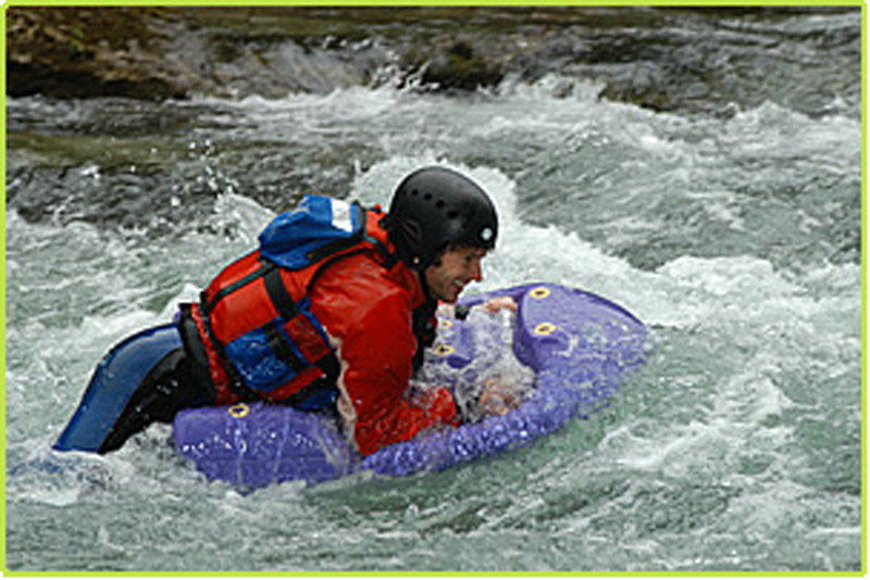 Riverboarding in Slovenia - Sava river