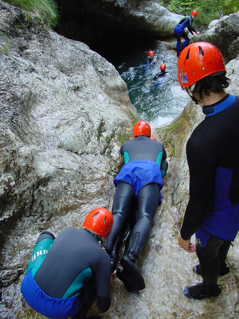 Canyoning in Bovec - Slovenia