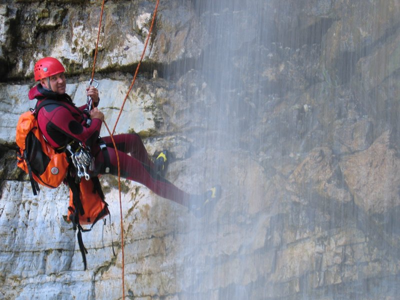 Canyoning Fratarica Slovenia Outdoor activities Slovenia - Canyoning