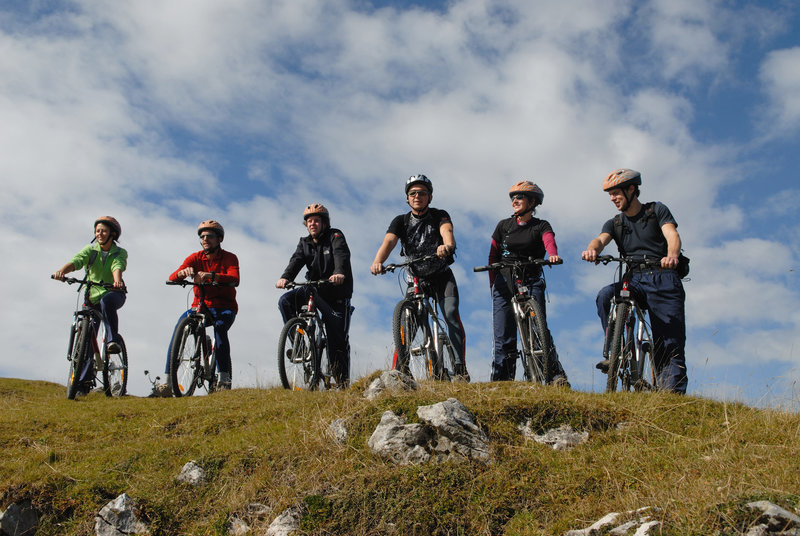 Cycling in Slovenian Karst