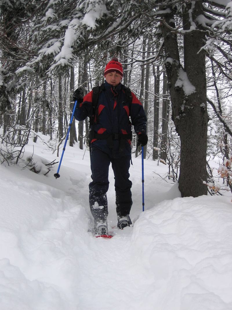 Snowshoeing Slovenia - winter activities Logarska dolina snowshoeing holidays