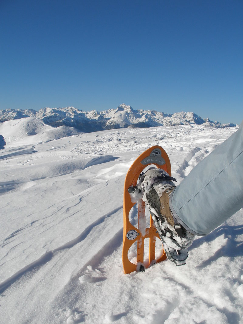 Snowshoeing trips Slovenia