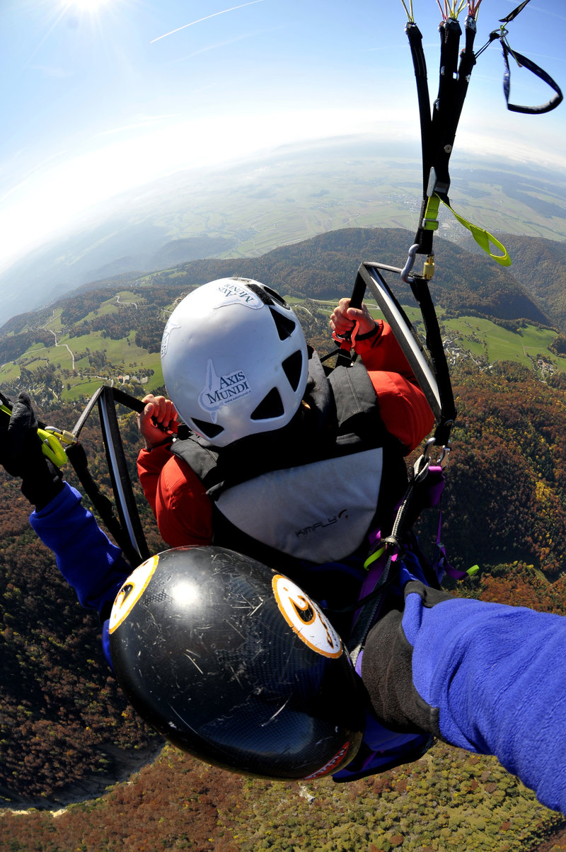 Tandem paragliding Slovenia - Krvavec