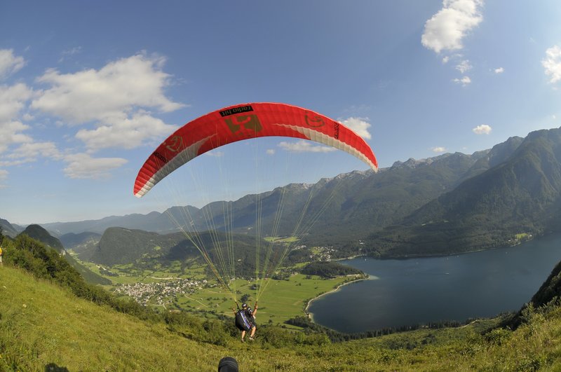 Slovenia tandem paragliding