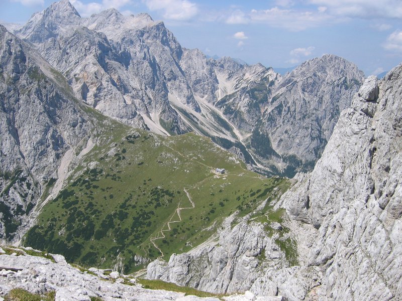Mountain trekking Kamniška alps