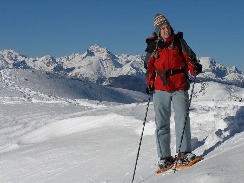 Snowshoeing trips Slovenia