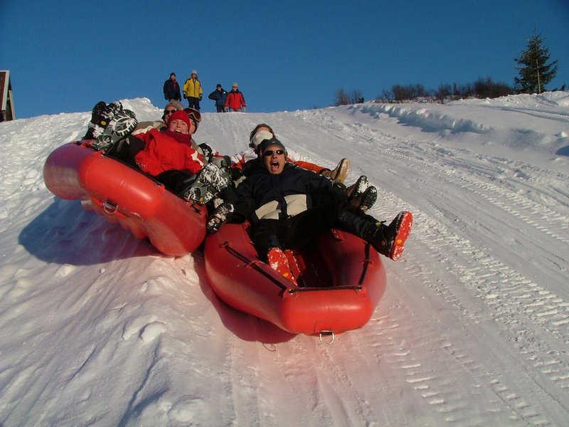 Winter adventure Slovenia Winter adventure - Snow rafting